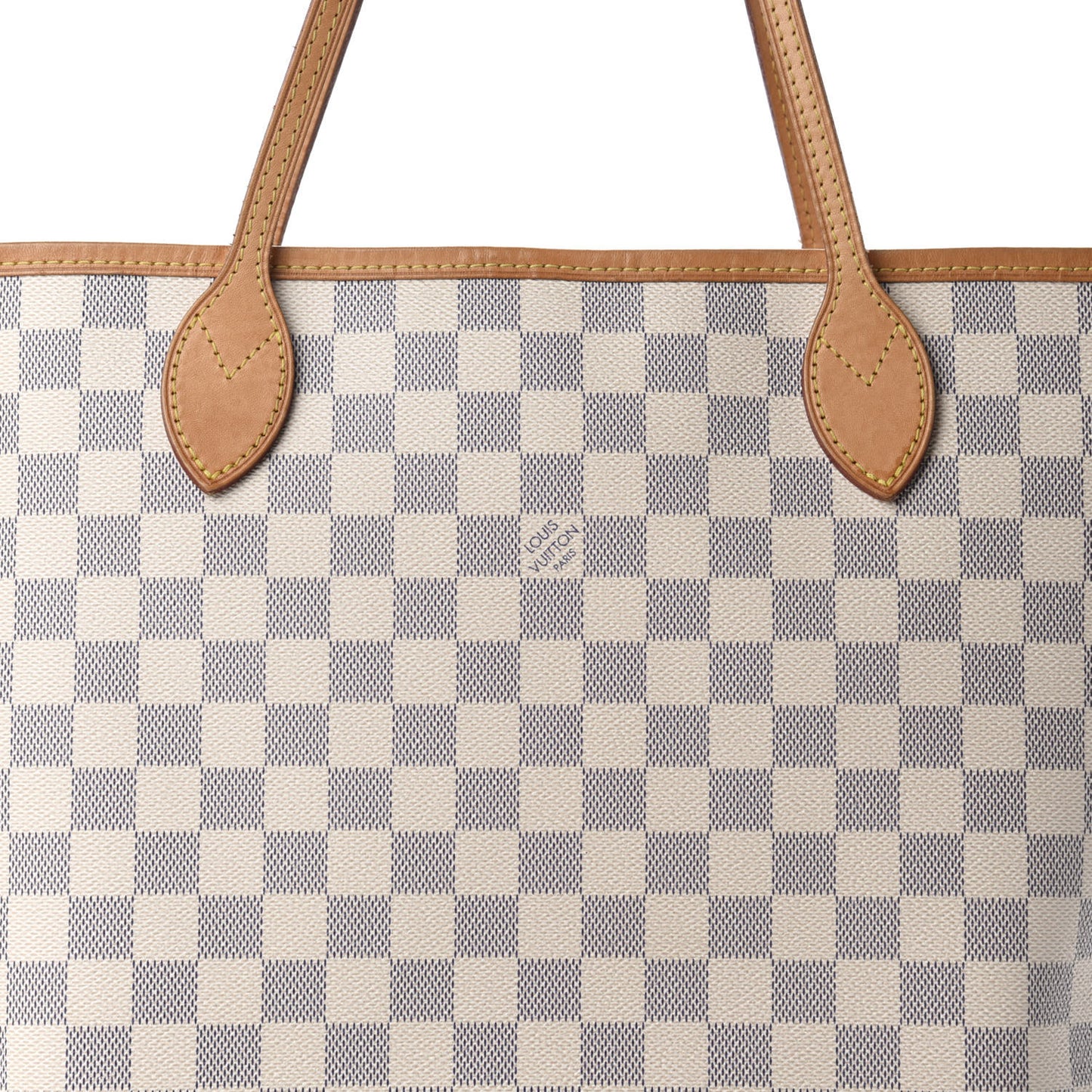 Damier Azur Neo Neverfull MM Rose Ballerine