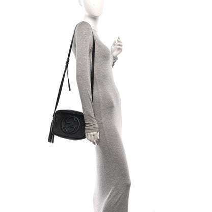 Gucci Pebbled Calfskin Small Soho Disco Bag Black 2 of 12