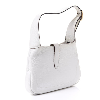Gucci Calfskin Small Jackie O Hobo White 2 of 4