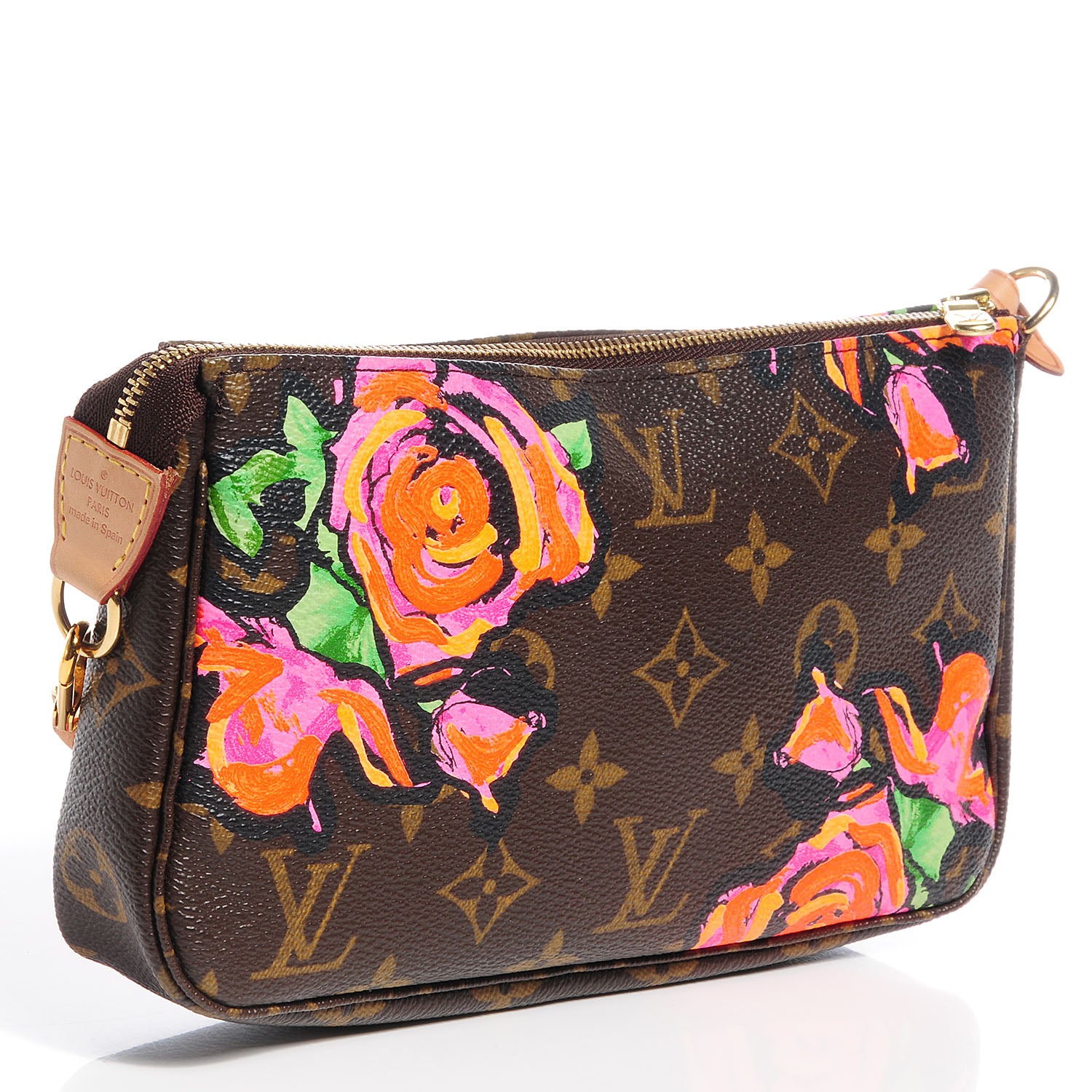 Louis Vuitton Monogram Roses Pochette Accessories 3 of 7