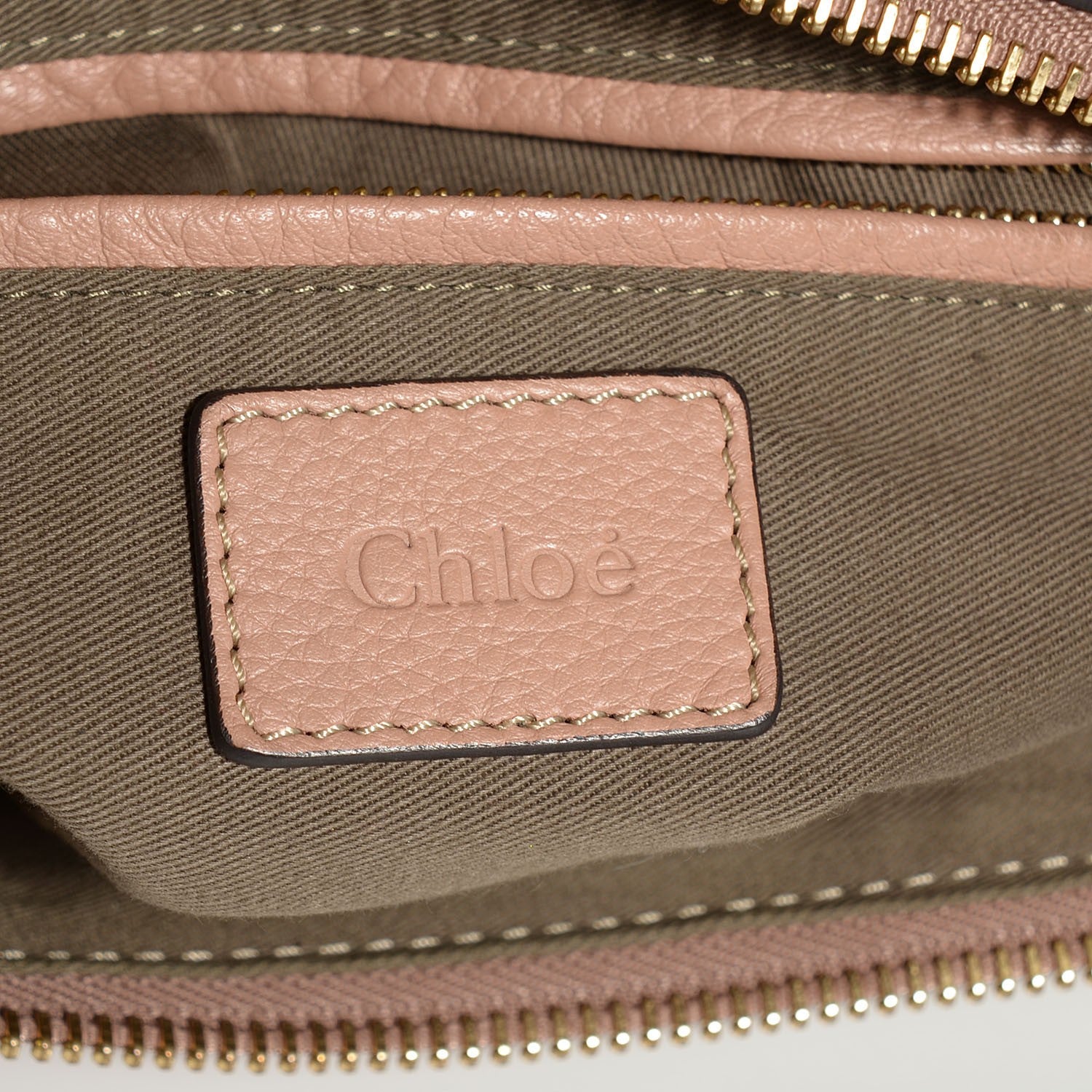 Chloe Calfskin Small Marcie Satchel Blush Nude 7 of 8