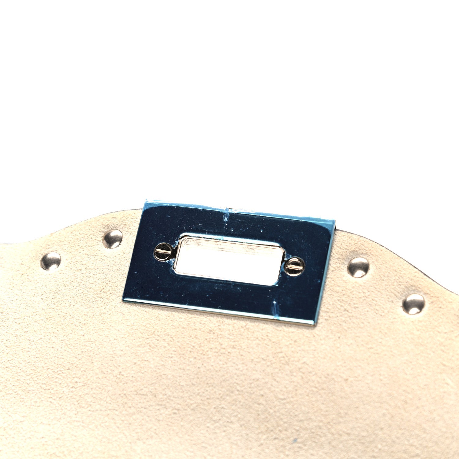 Valentino Garavani Pebbled Calfskin Embroidered Medium Rockstud Flip Lock Crossbody Bag Ivory 7 of 10