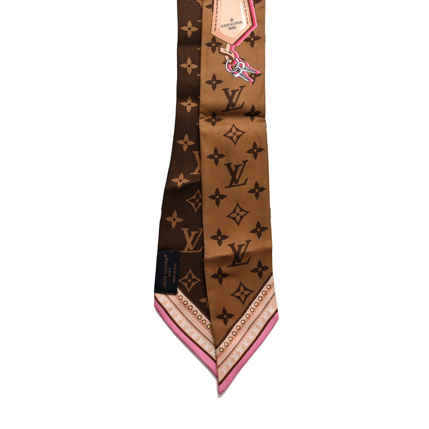 Louis Vuitton Silk Ultimate Monogram BB Bandeau Black 3 of 3