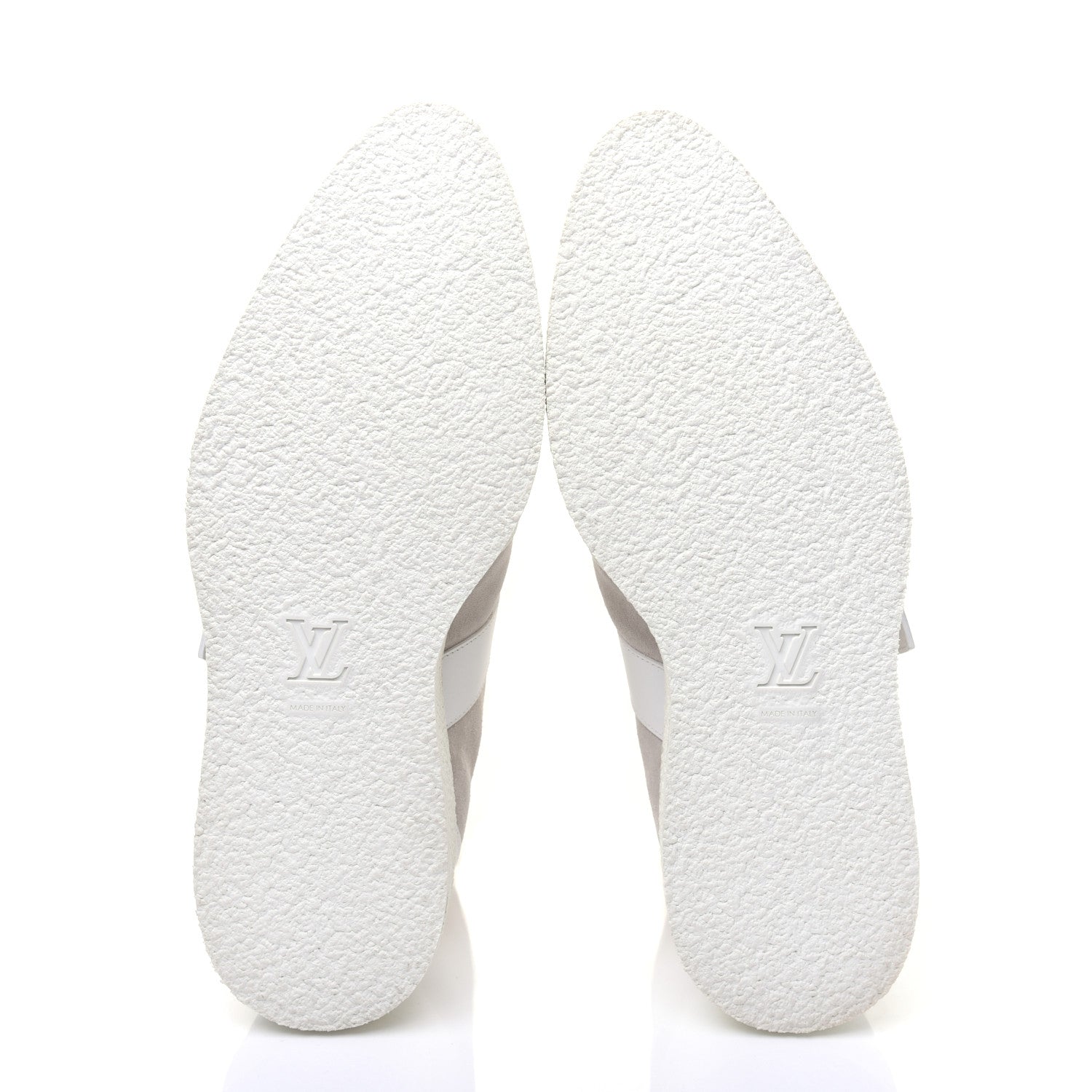 Louis Vuitton Calfskin Suede Mens Creeper Ankle Boots 10 White 5 of 16