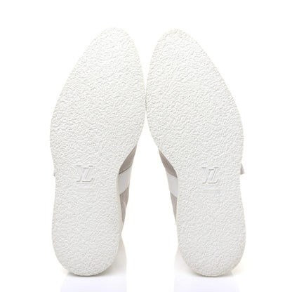 Louis Vuitton Calfskin Suede Mens Creeper Ankle Boots 10 White 5 of 16