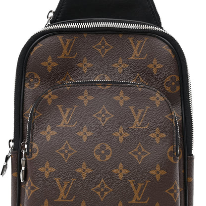 Louis Vuitton Monogram Macassar Avenue Sling Bag NM 9 of 11
