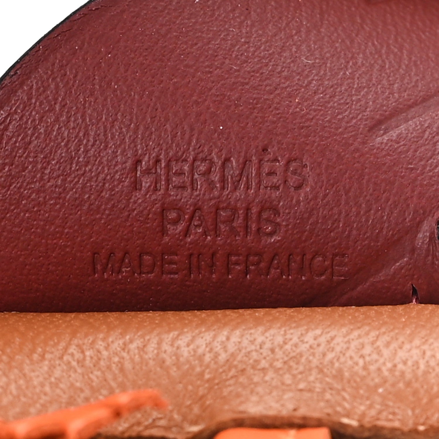 Hermes Milo Lambskin Grigri Rodeo Pegase Horse Bag Charm PM Gold Feu Rouge H 3 of 5