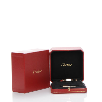 Cartier 18K Pink Gold LOVE Bracelet 17 8 of 8
