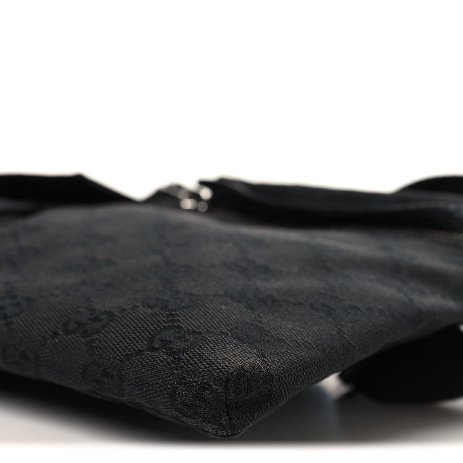 Gucci GG Monogram Double Pocket Belt Bag Black 9 of 9