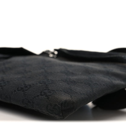 Gucci GG Monogram Double Pocket Belt Bag Black 9 of 9