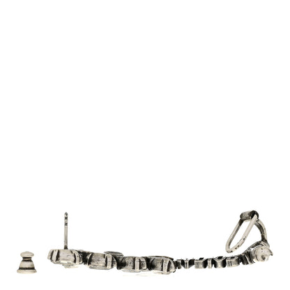 Christian Dior Metal Crystal J'Adior Laurier Ear Cuff Silver 3 of 5