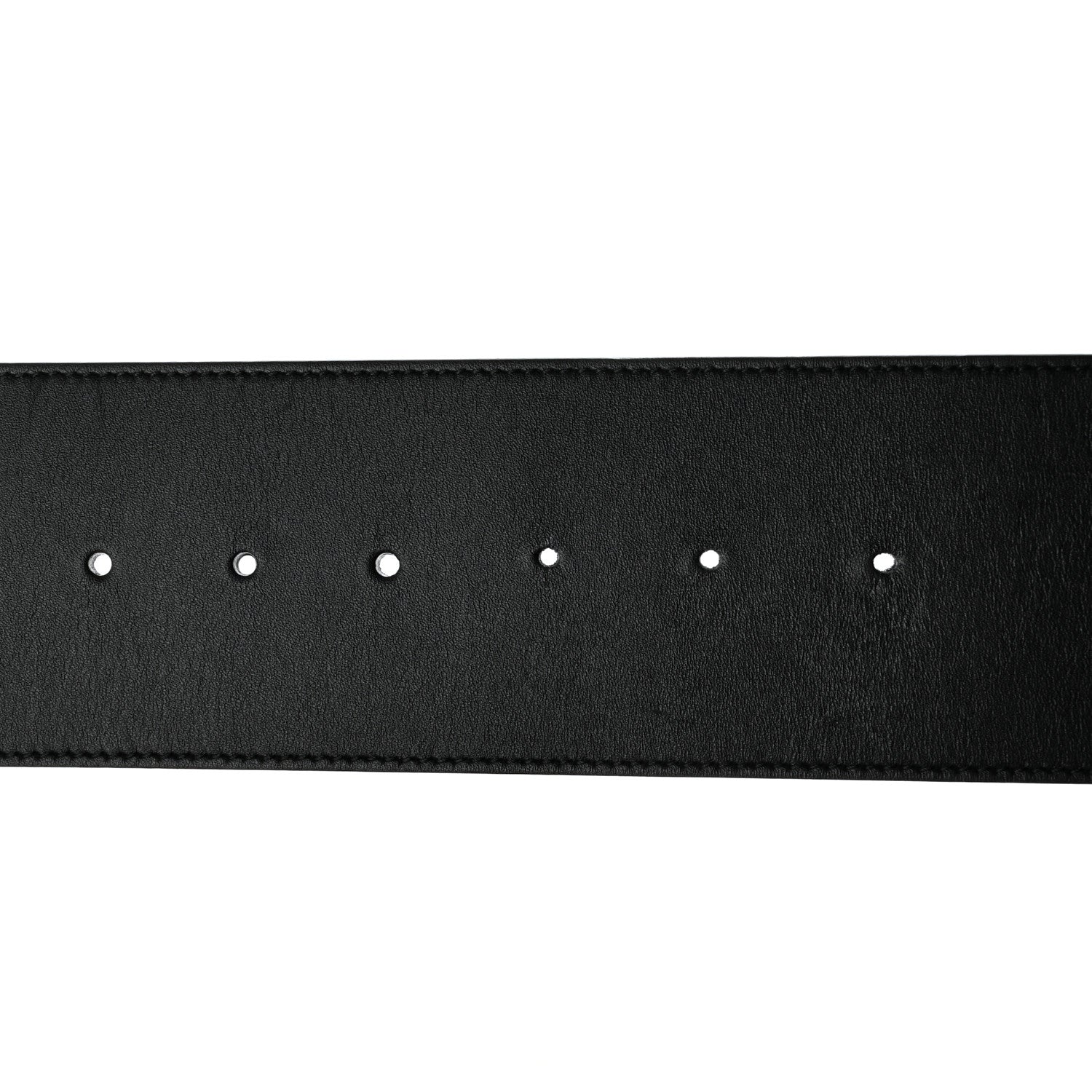 Gucci Calfskin Double G Wide Belt 85 34 Black 4 of 6