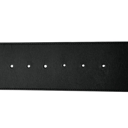 Gucci Calfskin Double G Wide Belt 85 34 Black 4 of 6