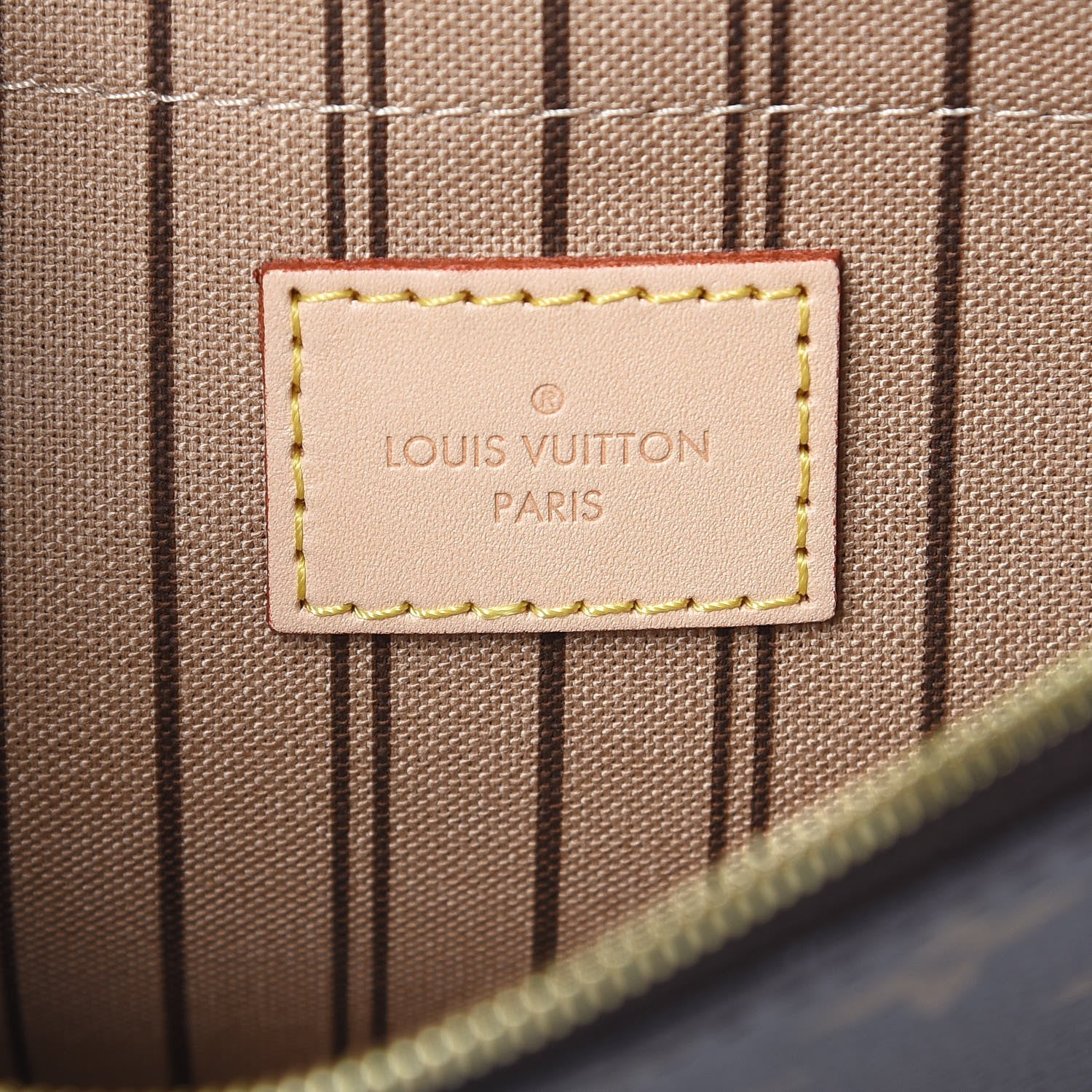 Louis Vuitton Monogram Neverfull MM GM Pochette 6 of 7