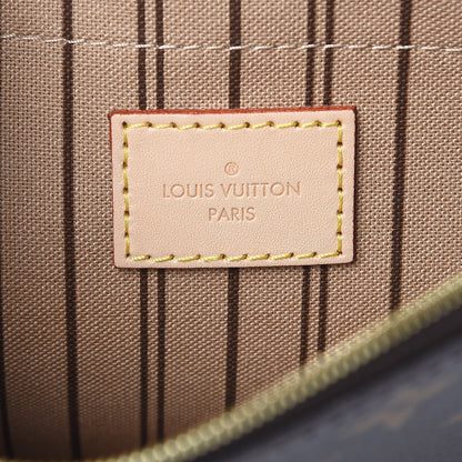 Louis Vuitton Monogram Neverfull MM GM Pochette 6 of 7
