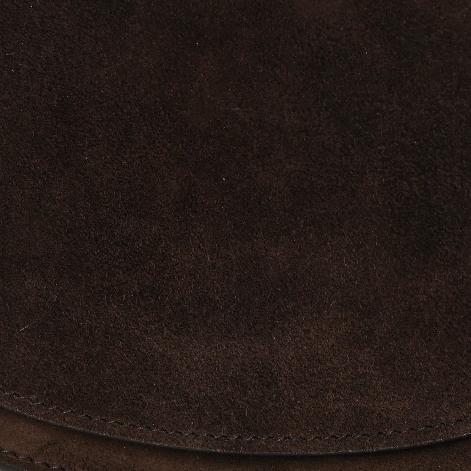 Chloe Calfskin Suede Small Tess Bag Chocolate Brown 12 of 14