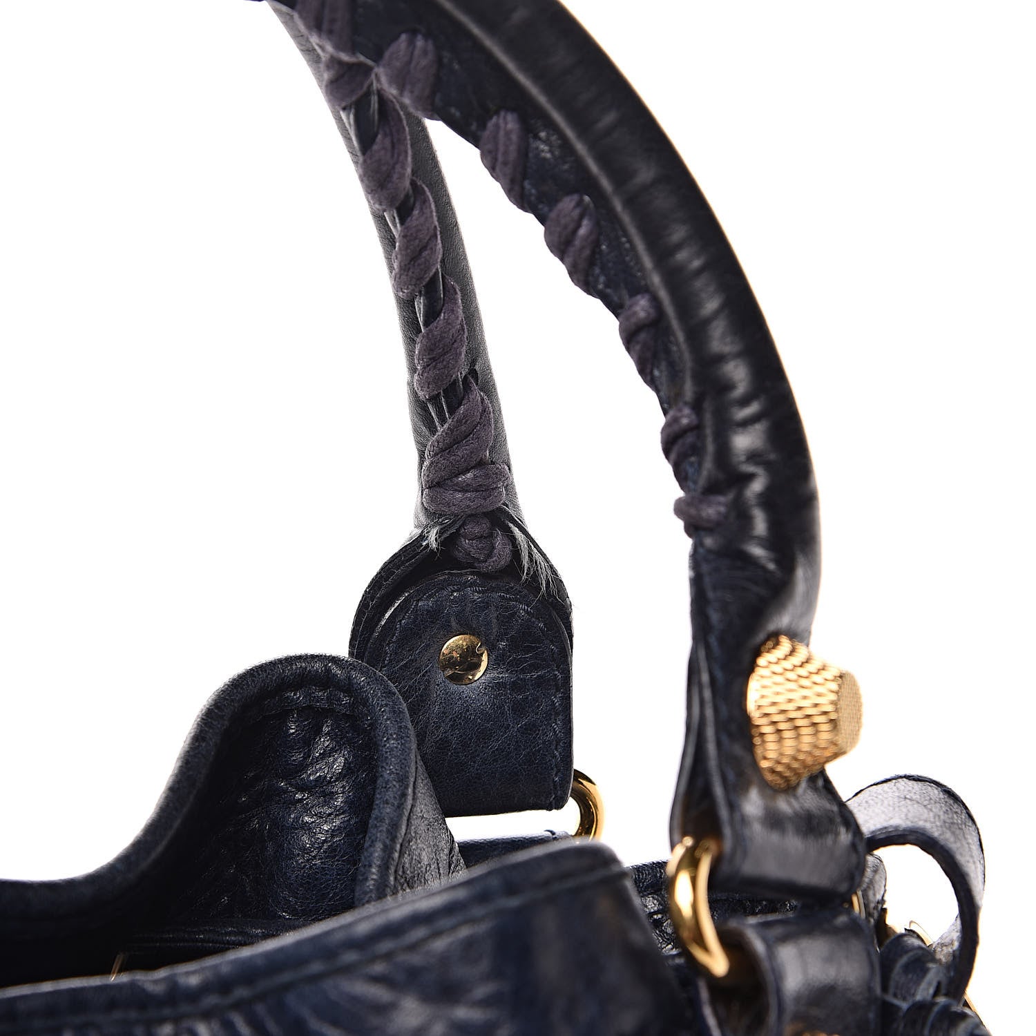 Balenciaga Agneau Giant 21 Gold Hardware Pompon Bleu Roi 12 of 15
