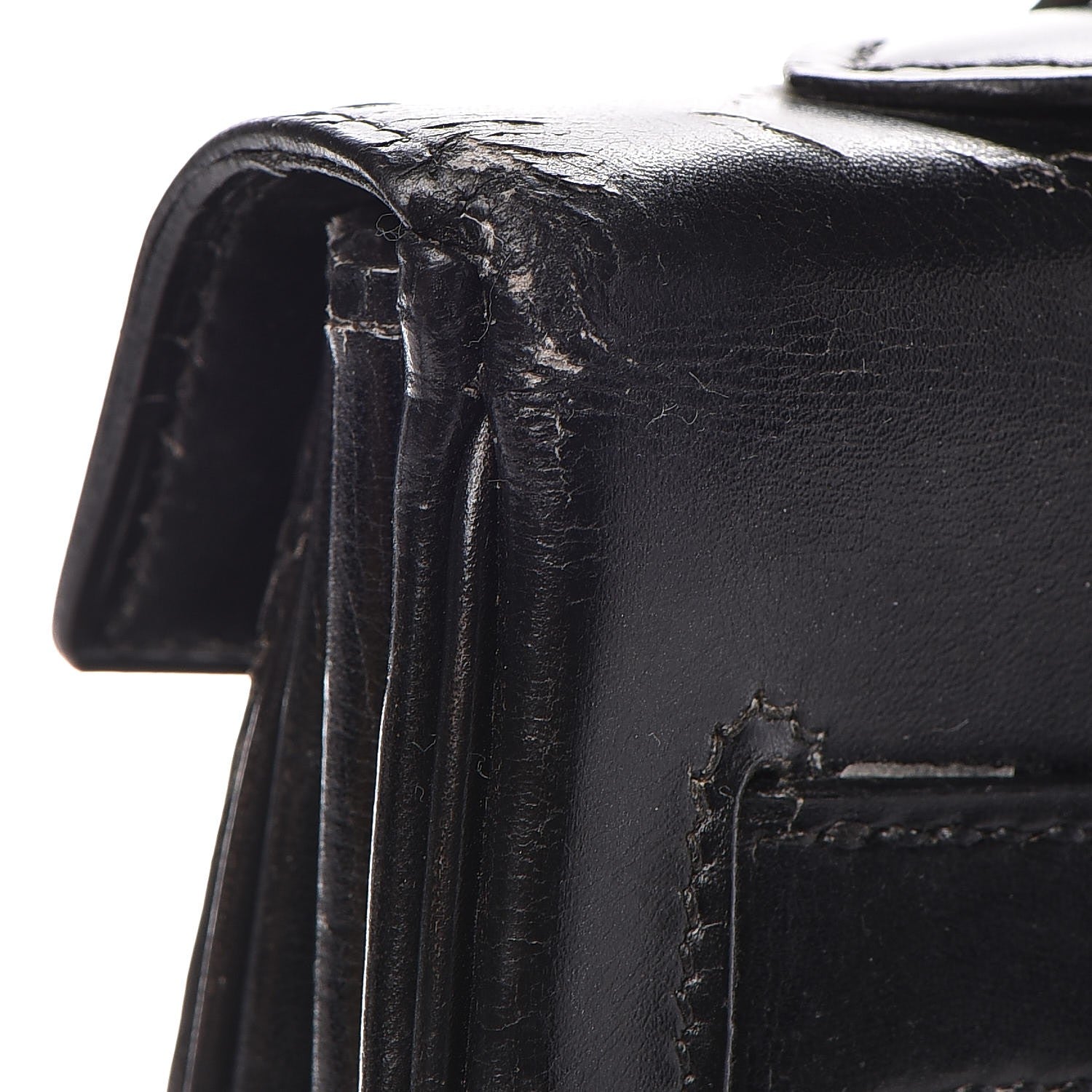 Hermes Box Kelly Retourne 32 Black 28 of 36