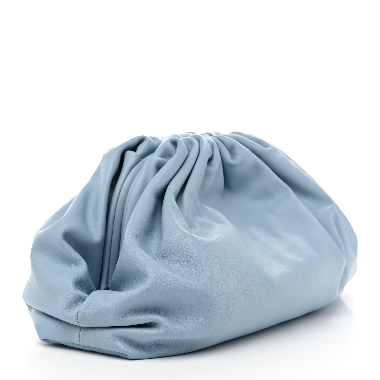 Bottega Veneta Smooth Butter Calf The Pouch Oversized Clutch Ice 3 of 7