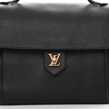 Louis Vuitton Calfskin Lockme PM Black 7 of 17