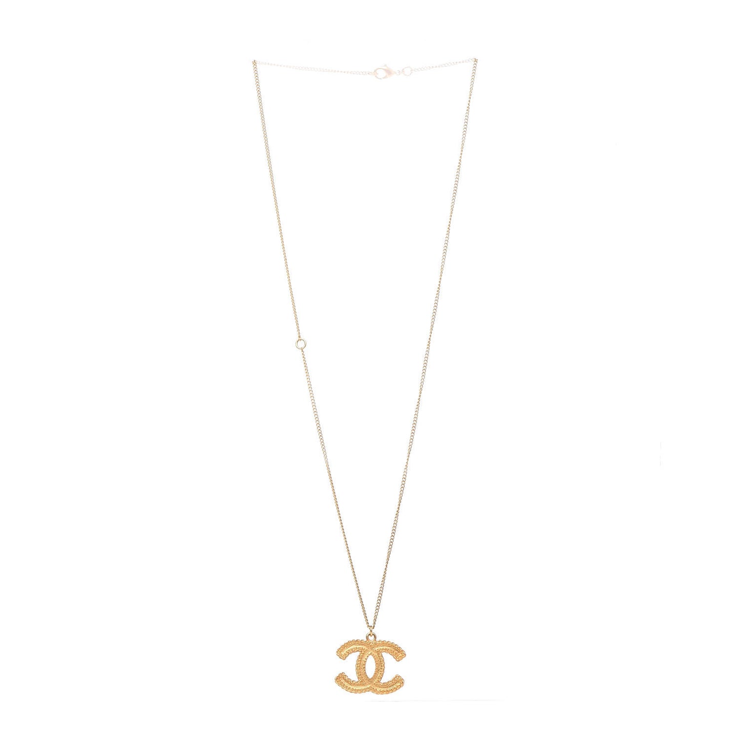 CC Necklace Matte Gold