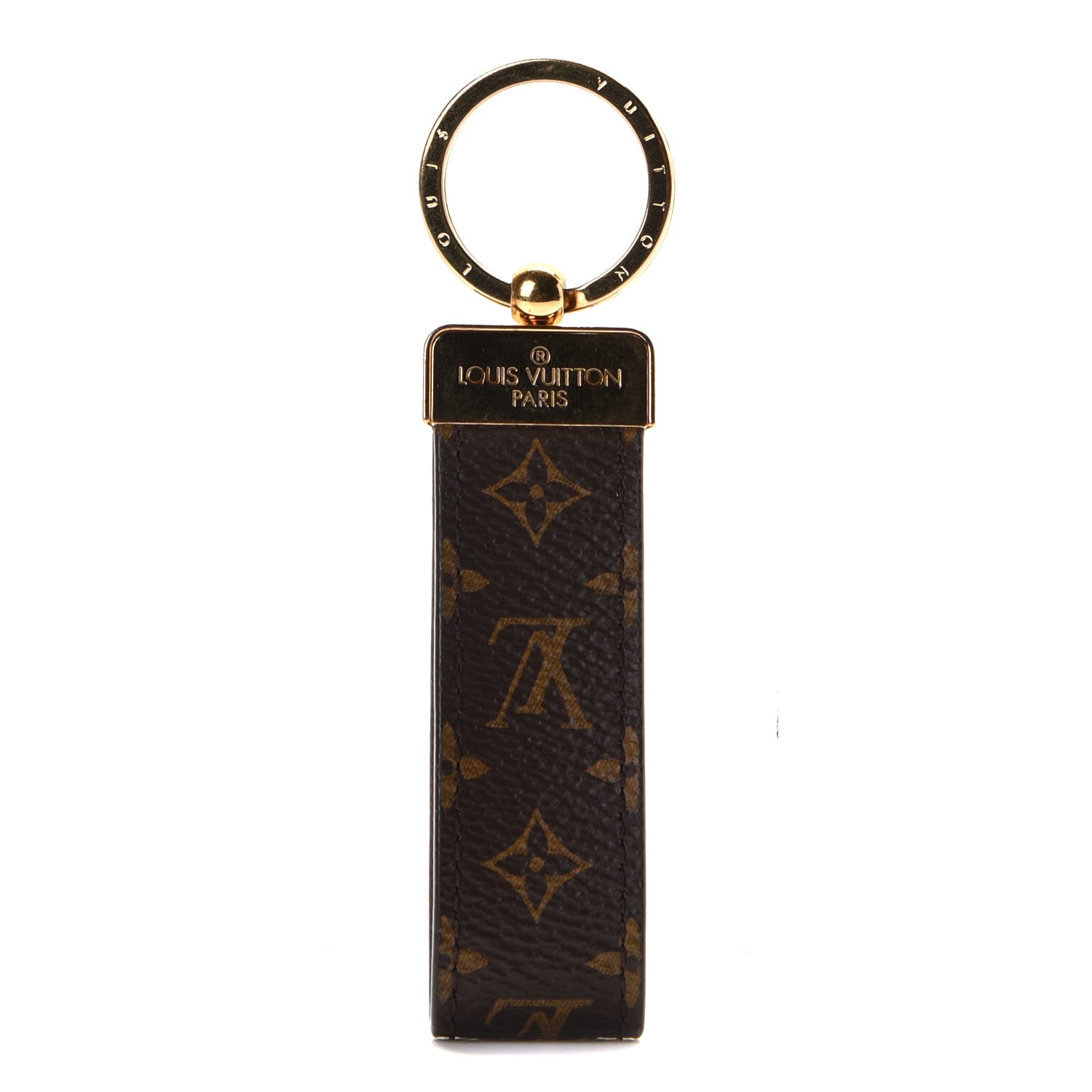 Louis Vuitton Monogram Dragonne Key Holder 1 of 4