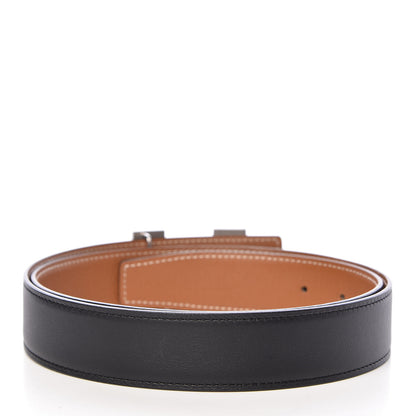 Hermes Swift Epsom 32mm H Belt 90 Black Gold 3 of 7
