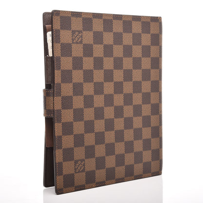 Louis Vuitton Damier Ebene Large Ring Agenda Cover 3 of 7