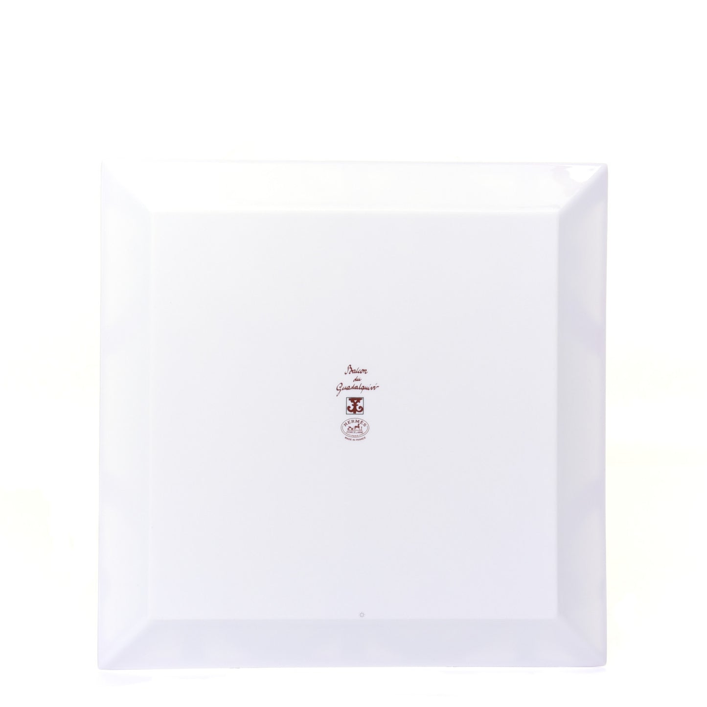 Porcelain Balcon du Guadalquivir Square Plate n°5