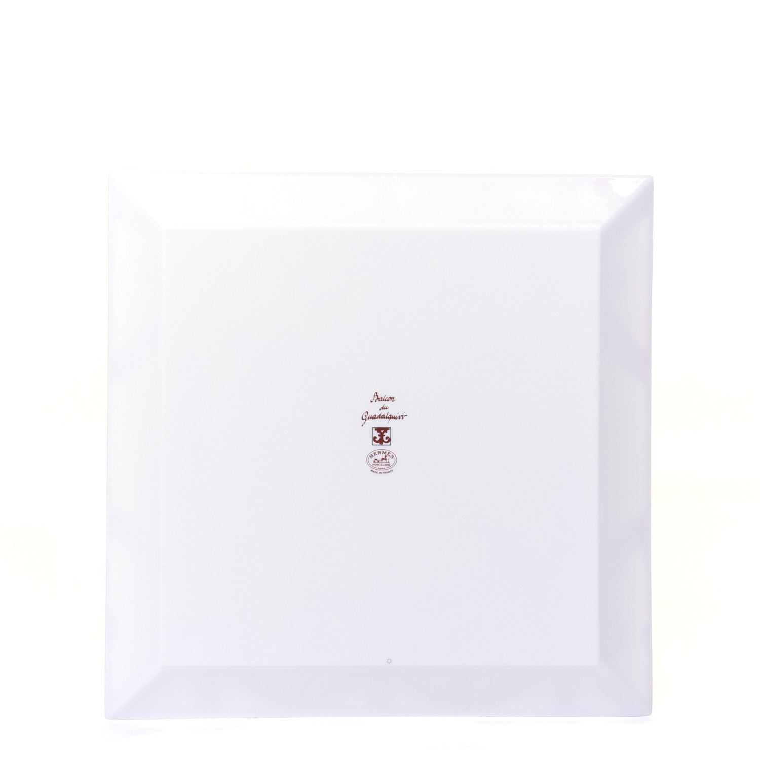 Hermes Porcelain Balcon du Guadalquivir Square Plate n°5 3 of 6