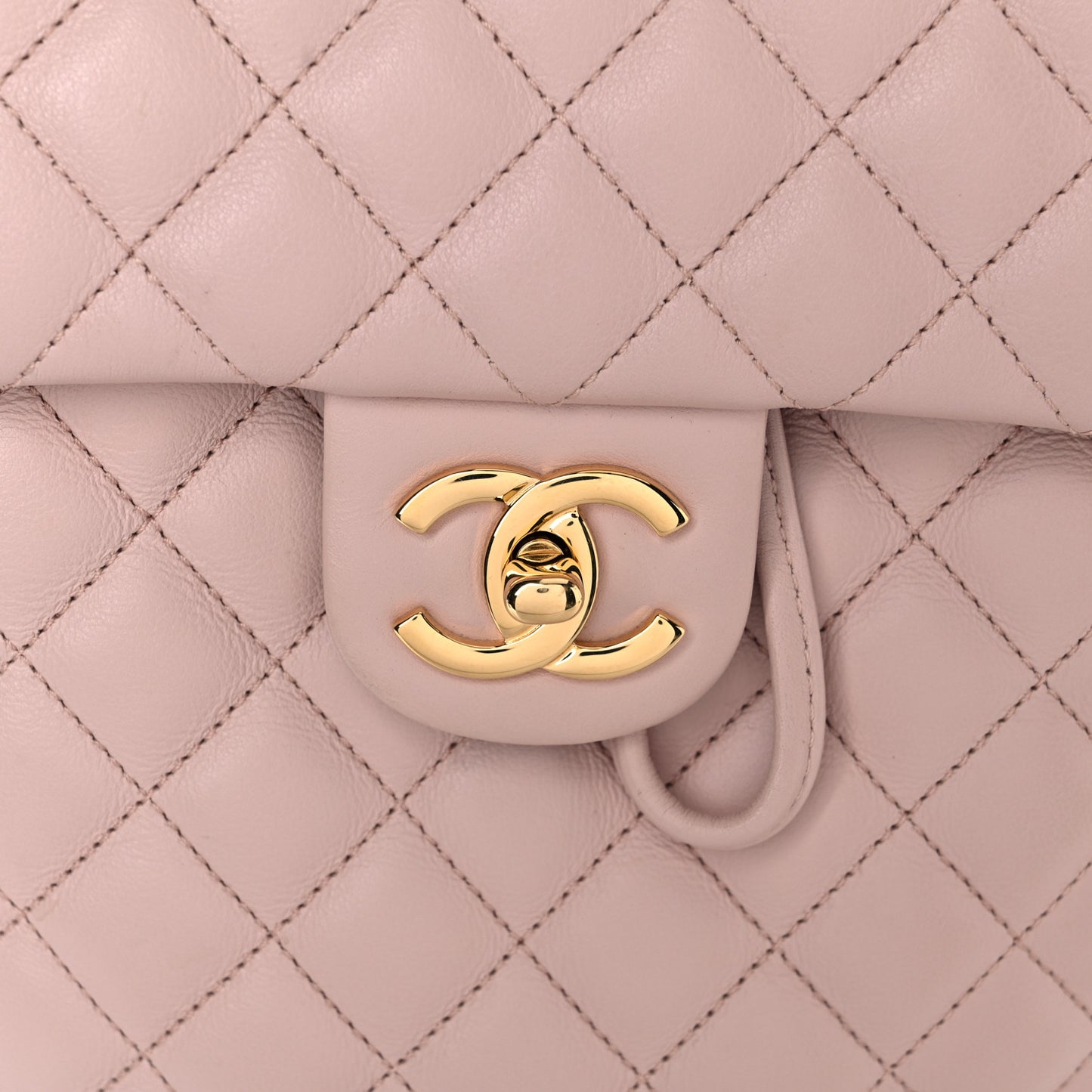 Calfskin Quilted Small Urban Spirit Backpack Light Pink