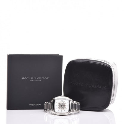 David Yurman Stainless Steel 41mm Thoroughbred GMT Automatic Watch 8 of 8