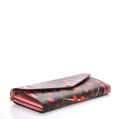 Louis Vuitton Monogram Jungle Dots Sarah Wallet Sugar Pink Poppy 4 of 7