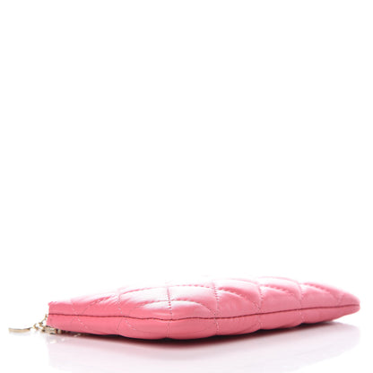 Chanel Lambskin Quilted Small Casino Cosmetic Case Pink 4 of 8