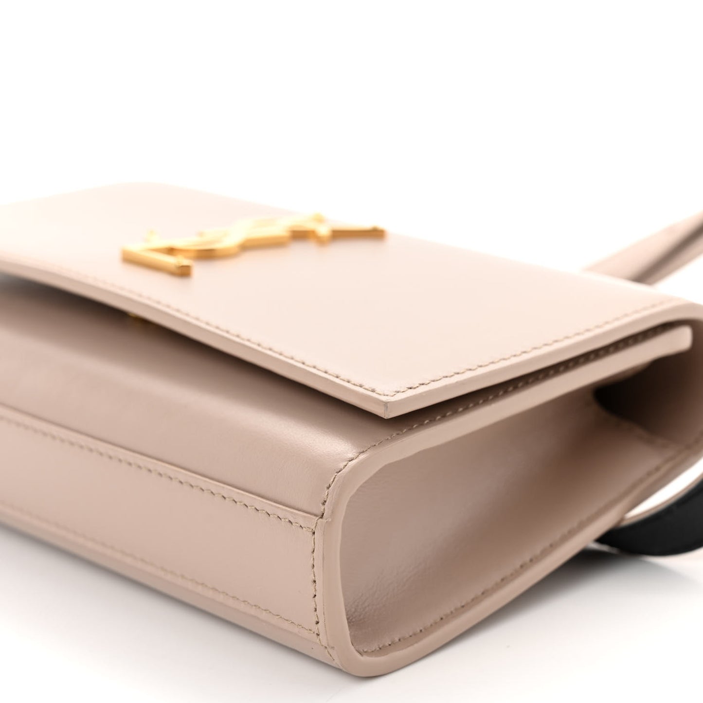 Smooth Calfskin Monogram Kate Belt Bag Beige