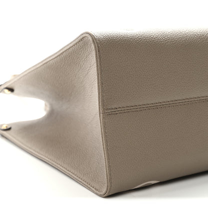 Louis Vuitton Empreinte Monogram Giant Onthego MM Tourterelle Creme 8 of 10
