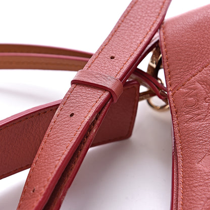 MCM Grained Calfskin Medium Klara Hobo Cocoa 14 of 15