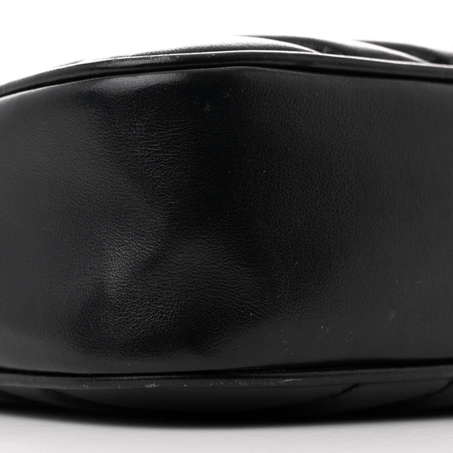 Saint Laurent Calfskin Matelasse Monogram Monochrome Lou Camera Bag Black 9 of 12