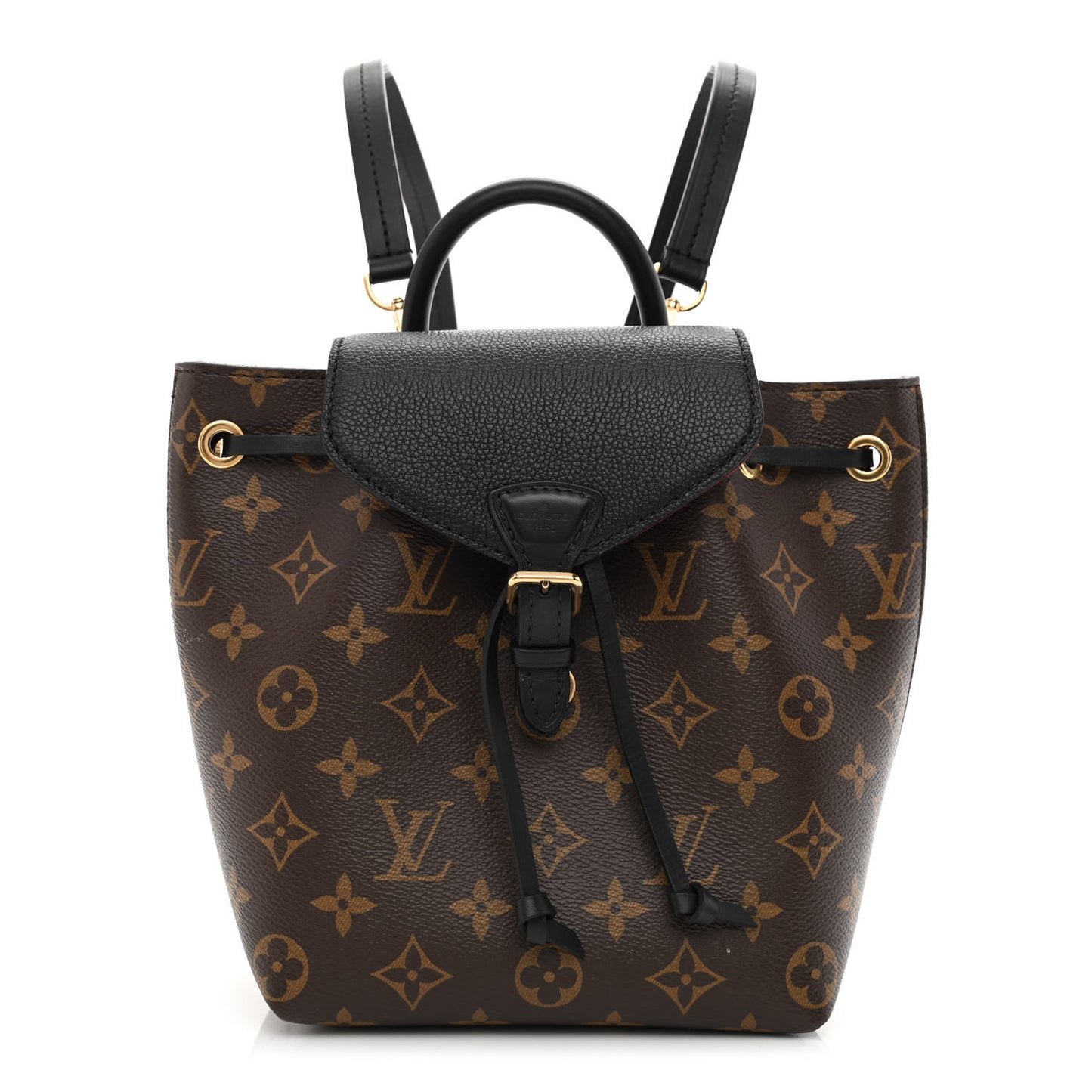 Monogram BB Montsouris NM Backpack Black