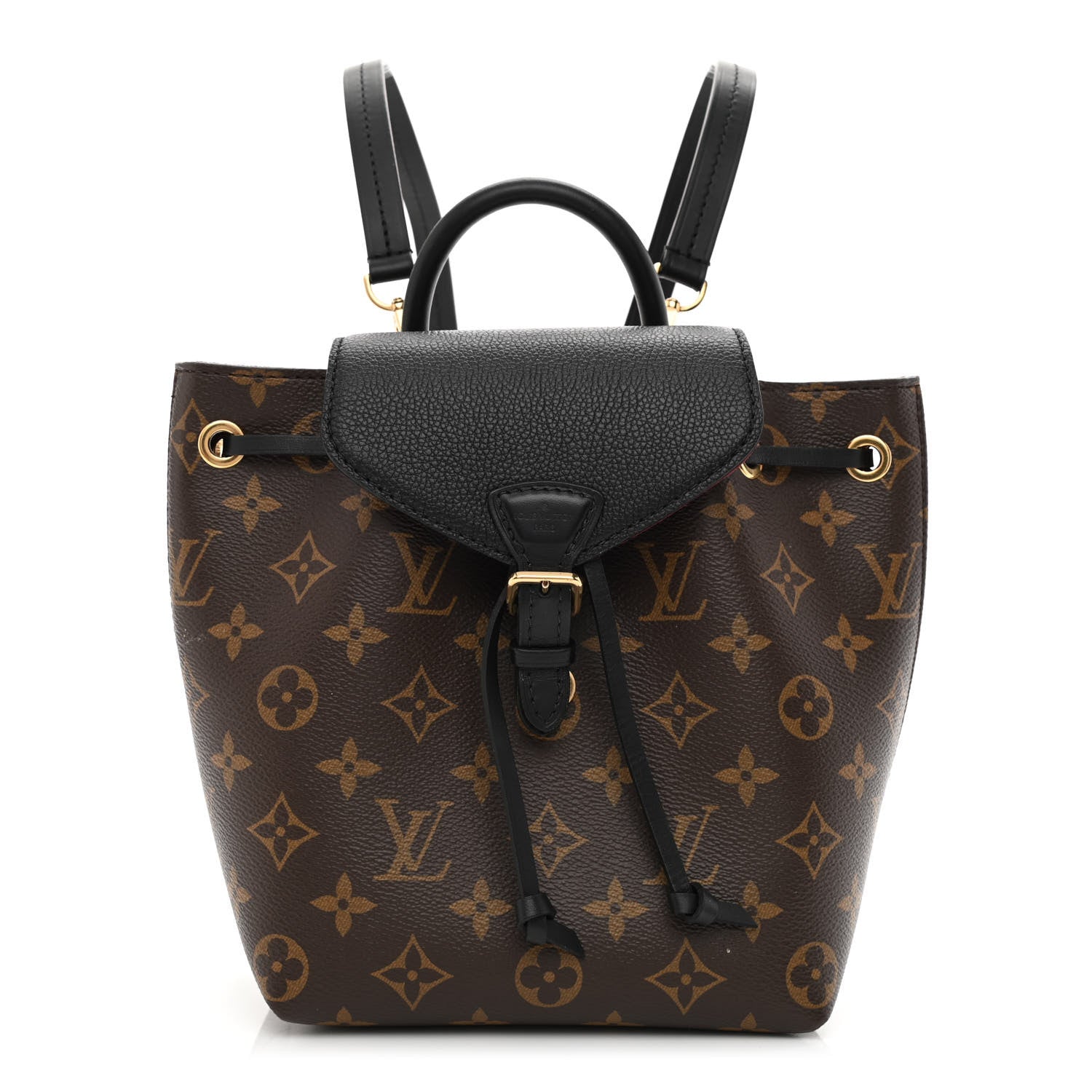 Louis Vuitton Monogram BB Montsouris NM Backpack Black 1 of 10