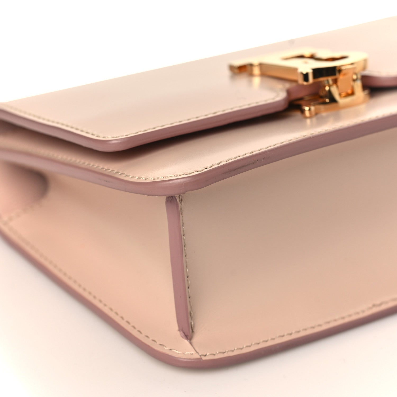 Burberry Calfskin Small TB Bag Rose Beige 8 of 9