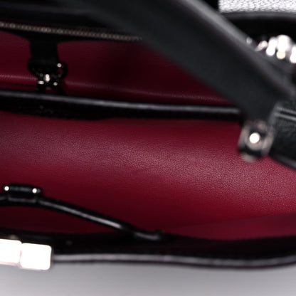 Louis Vuitton Taurillon Capucines PM Black 8 of 8