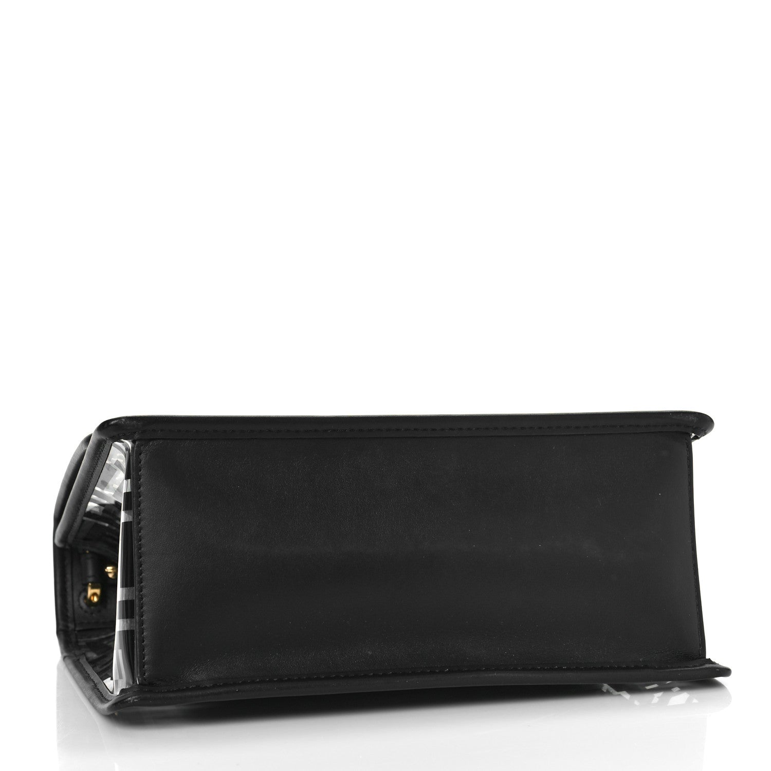 Fendi TPU FF Vitello Century F is Fendi Kan I Shoulder Bag Black 6 of 8