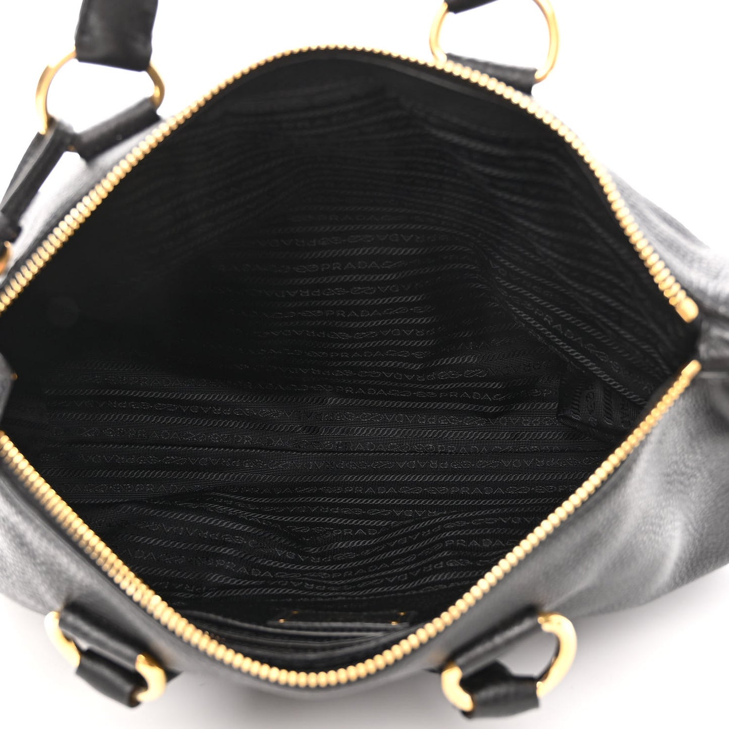 Vitello Daino Tote Black