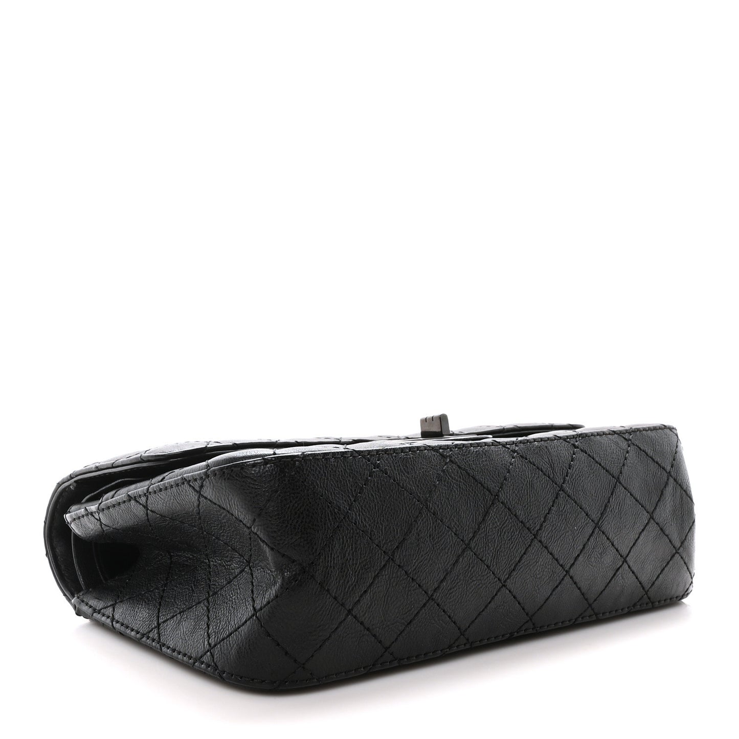 Calfskin Quilted 2.55 Reissue 225 Flap So Black