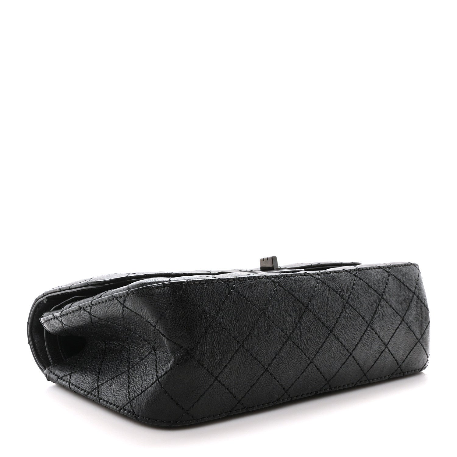 Chanel Calfskin Quilted 2.55 Reissue 225 Flap So Black 3 of 12