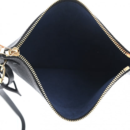 Louis Vuitton Empreinte Monogram Giant Neverfull MM Pochette Black 5 of 6
