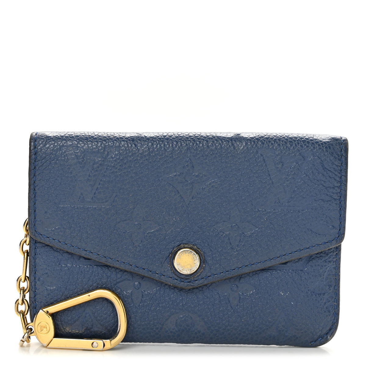 Louis Vuitton Empreinte Key Pouch Denim 1 of 11
