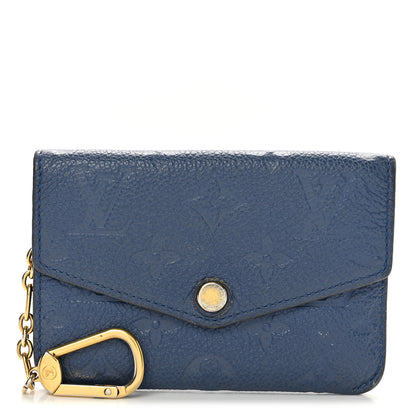 Louis Vuitton Empreinte Key Pouch Denim 1 of 11