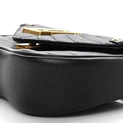 Louis Vuitton Calfskin New Wave Chain PM Black 9 of 9